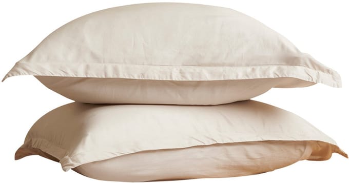 Coco & Cici - TENCEL - Twill Kussensloop Beige - 1 kussensloop 60x70