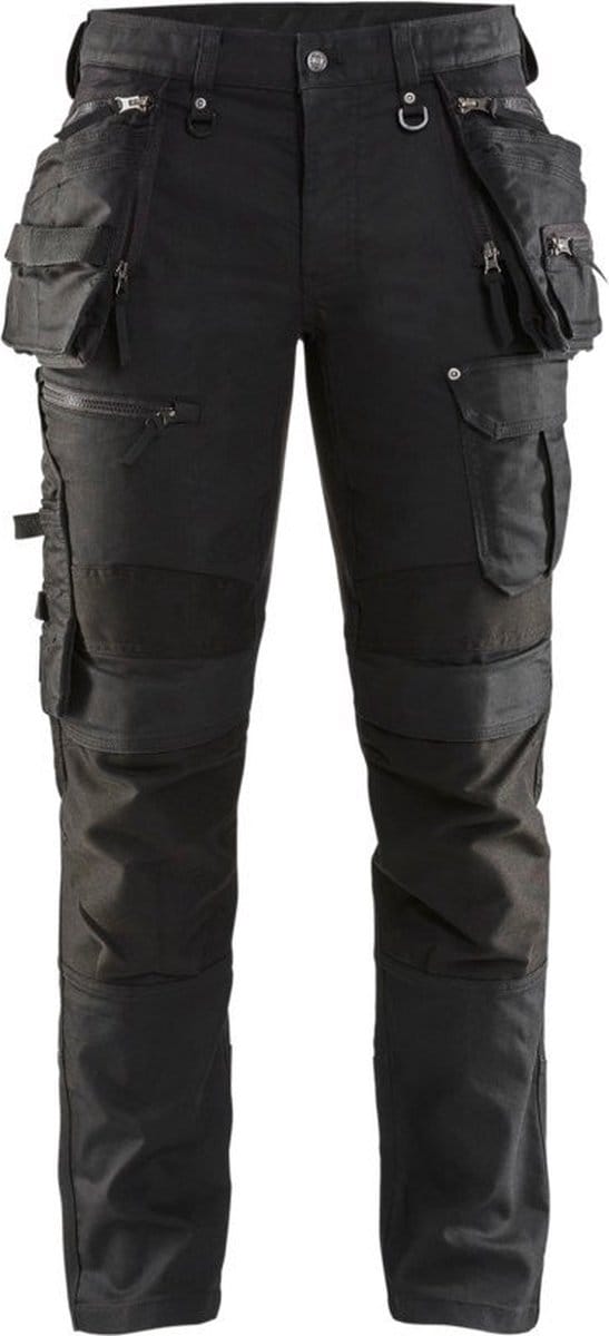 Blaklader Werkbroek denim stretch X1900 1990-1141 - Zwart/Zwart - C50
