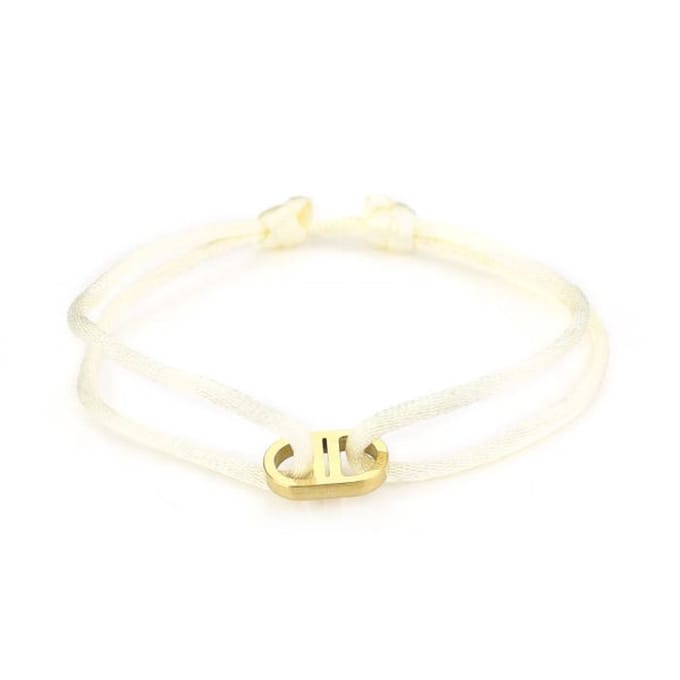 Bijoutheek armband goodlife touw White