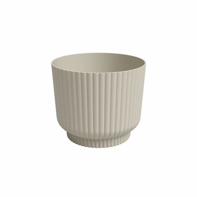 Bloempot - ARTEVASI - Miami Wavy - 30 cm - 13 L - Crème
