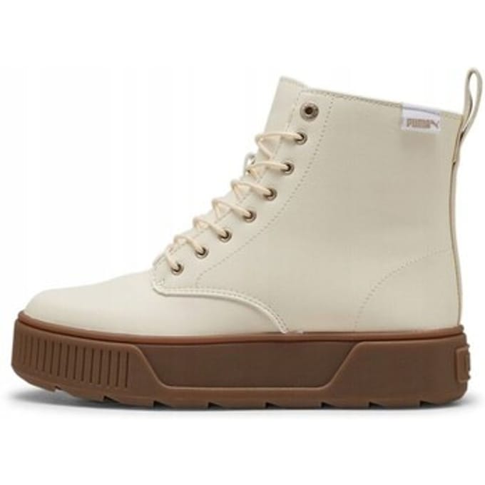 Puma Karmen Boot 8 WTR - Sneakers - Dames - Wit - Bruin