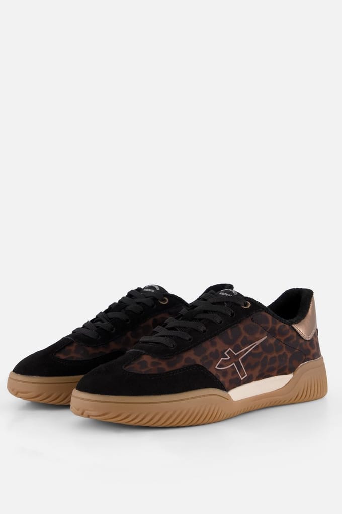 Tamaris Tamaris Sneakers zwart Leopard