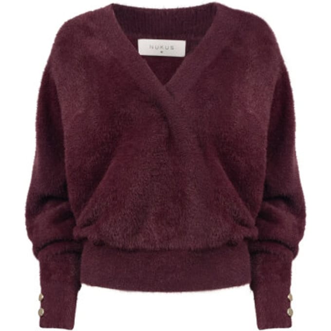 Nukus Nkf03081 333 beau pullover wrap cherry