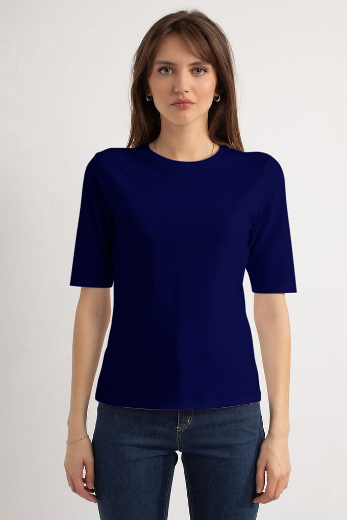 Josephine & Co Hazel Ms T-shirt Navy Größe: S | Hemden Outlet | Damen | Blau