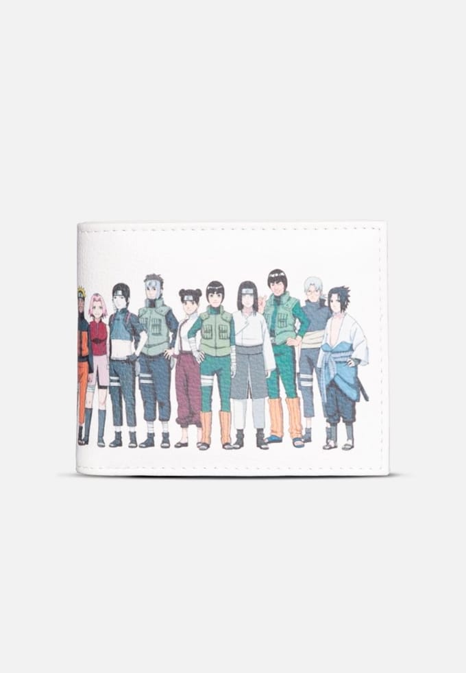 Naruto - Characters Bifold portemonnee - Wit