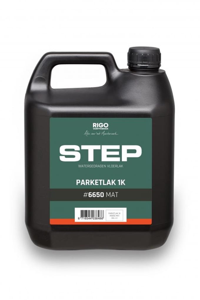 STEP Parketlak 1K Mat #6650 - 4 liter