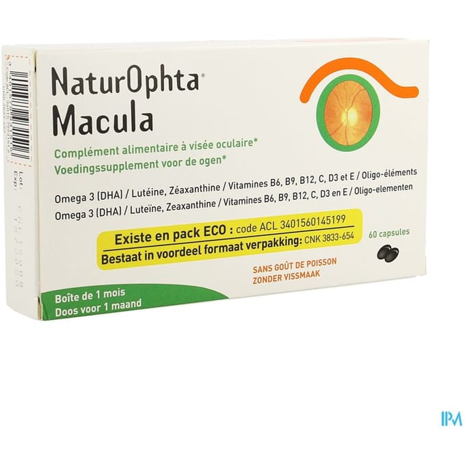Naturophta Macula Nf Caps 60