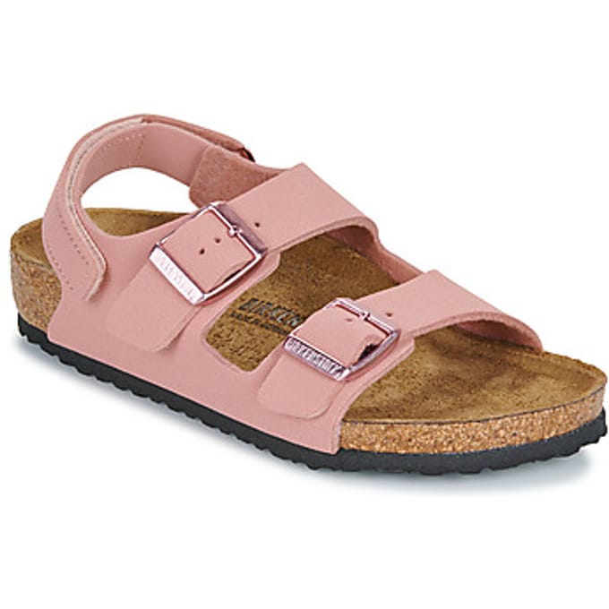 BIRKENSTOCK  Platte sandalen Milano AS Kids BFBC Pink Clay