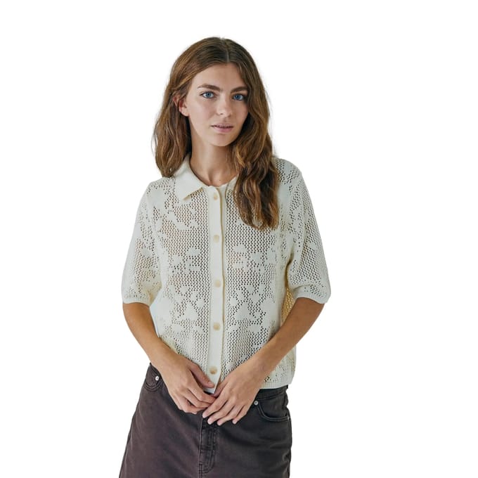 Damesvest Norr Majsa crochet