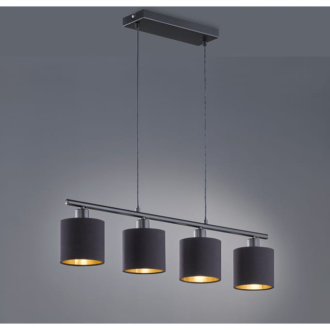 Shadora Hanglamp Nori Zwart Mat