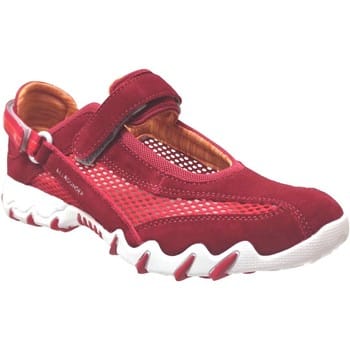 mephisto allrounder - NIRO C. SUEDE - - Kleur: Rood - Maat: 38