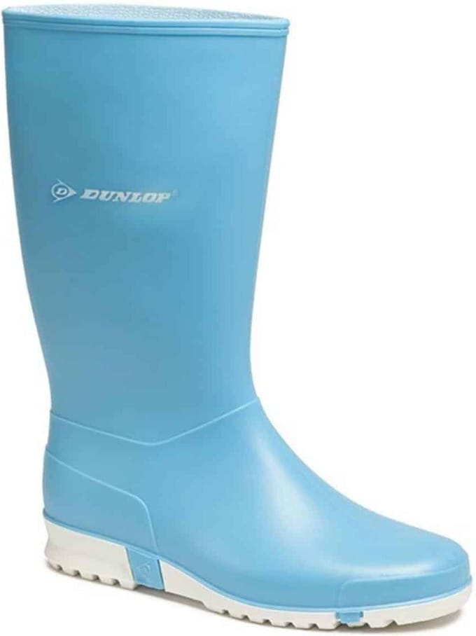 Dunlop regenlaars sport lichtblauw - blauw - 42