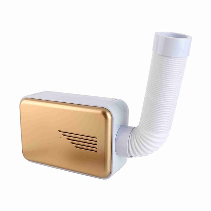 Multifunctionele 600W Kledingdroger Huishoudelijk Klein Draagbaar Elektrisch Schoenen Kledingdroger Goud EU white