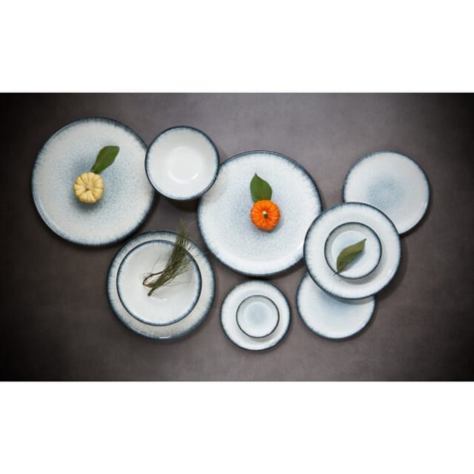 By Bone Dessertbord - Occhio - Porselein - 23 cm - set van 6