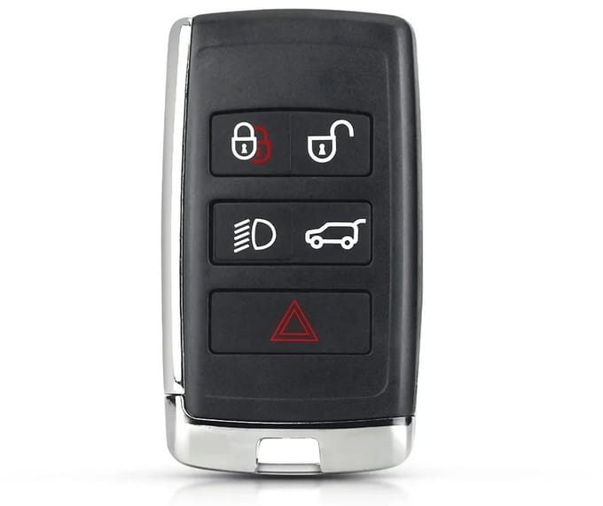 XEOD Autosleutelbehuizing - sleutelbehuizing auto - sleutel - Autosleutel / Geschikt voor: Land Rover