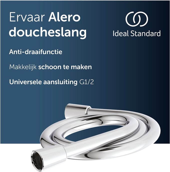 Ideal Standard Alero doucheslang, 1250 mm – Chroom