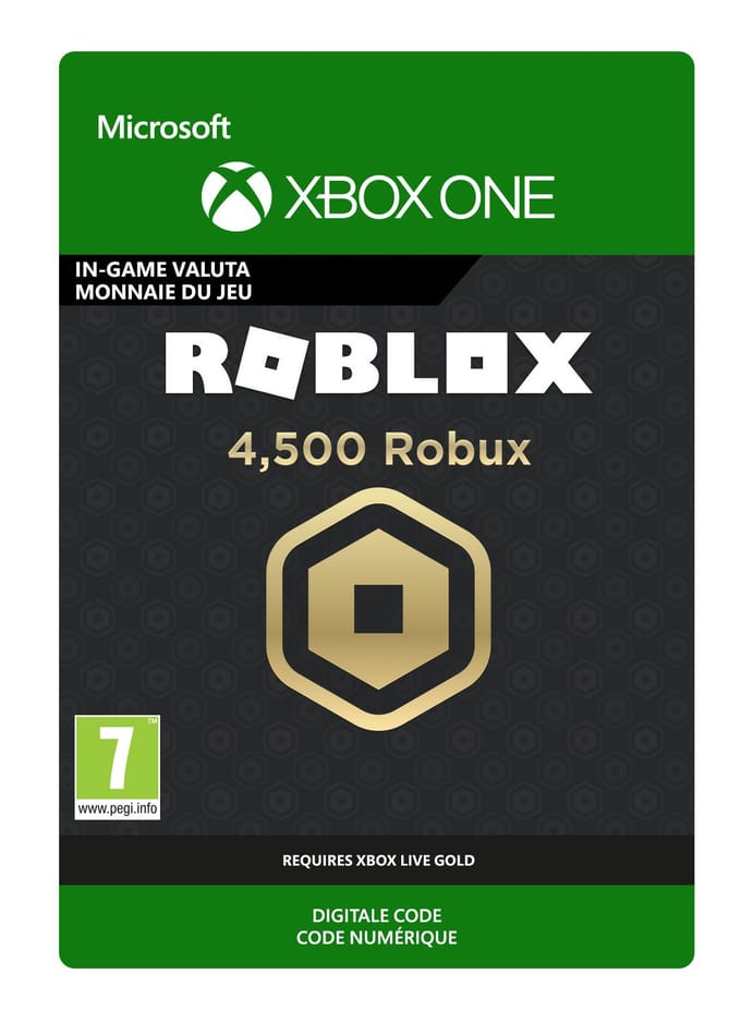 4500 Robux voor Xbox | Robux Kopen | Roblox Kaart