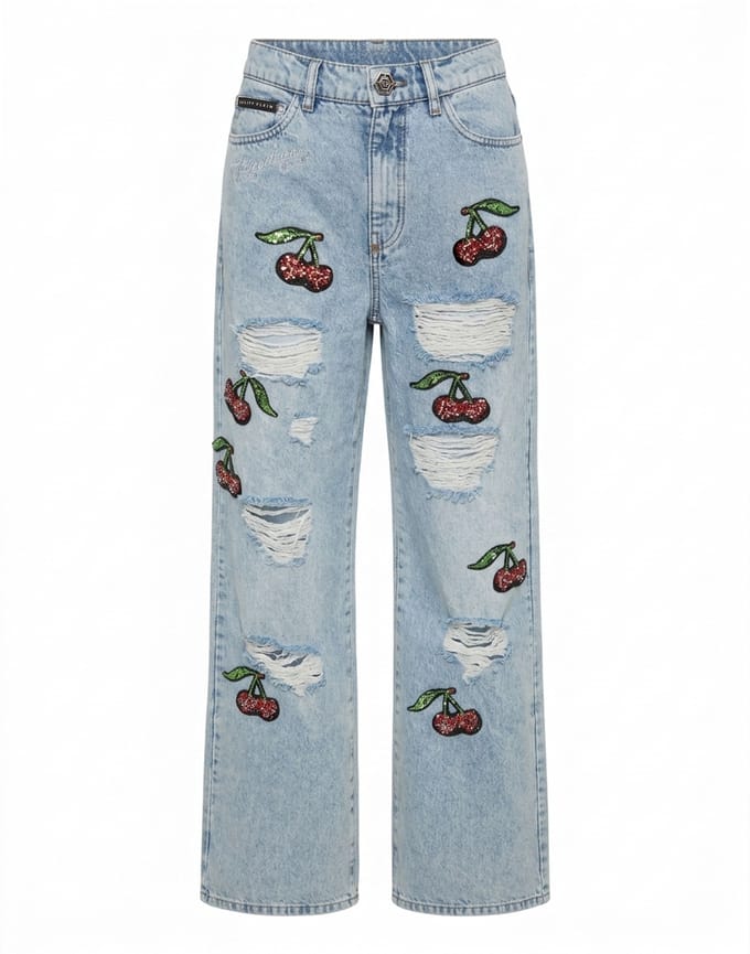 Jeans Met Skater-Pasvorm