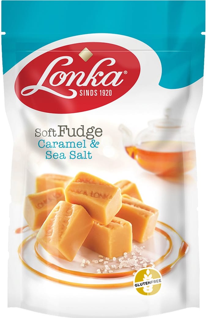 Lonka soft fudge caramel zeezout 180 gr