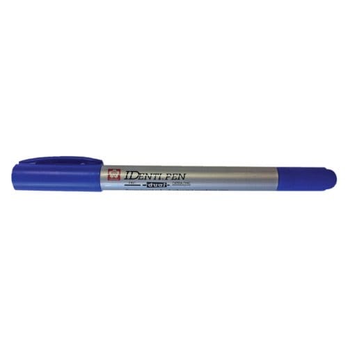Viltstift sakura identi-pen multifunctioneel blauw