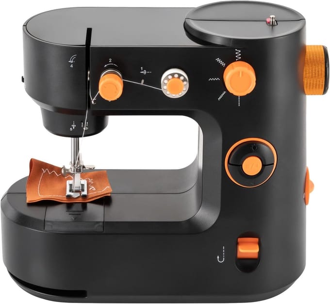 Naaimachine Beginners - Hobby Machine - Kleding Maken - Vijf Steekprogramma's - 26 cm - Zwart