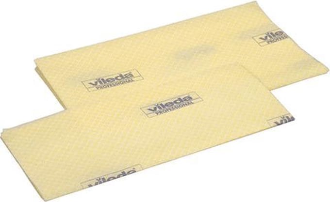 Vileda - Stofwisdoek - High Performance - Geel - 50 stuks