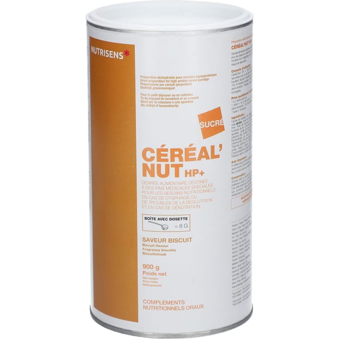 Nutrisens Céréales Nut HP + BT Biscuit 900 Poeder