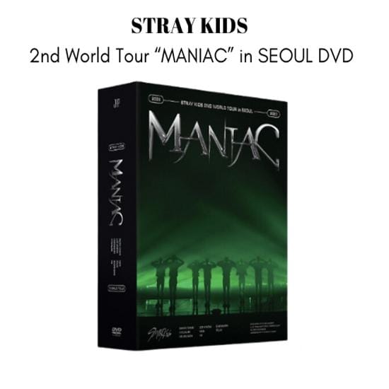 Stray Kids Tour “MANIAC” à SEOUL DVD black