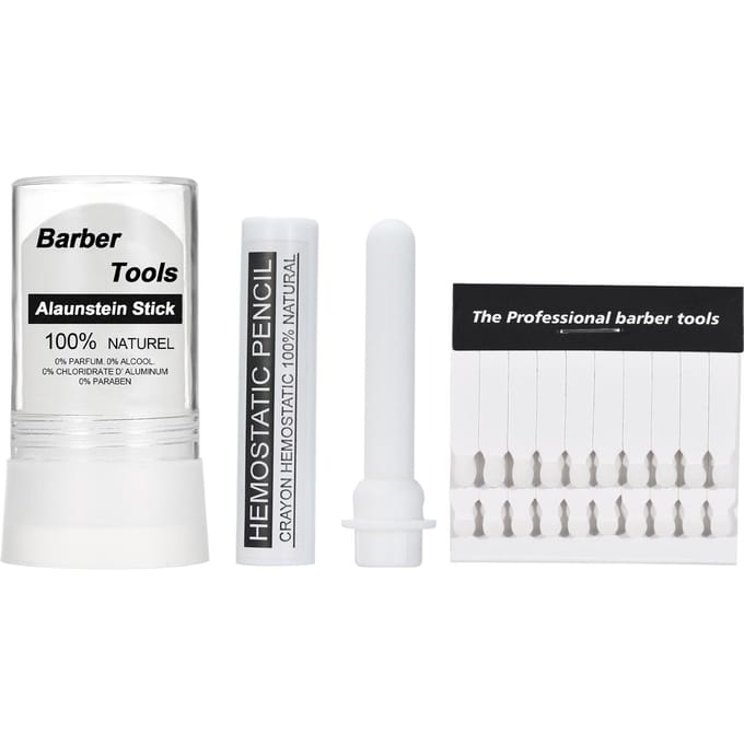 Stopt met bloeden Bloedstelpend potlood Aluin Matchsticks Aluinsteen 100 procent natuurlijke aftershave Bloedstelpende lucifers wit