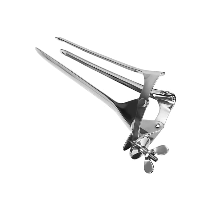 Extra groot roestvrijstalen speculum