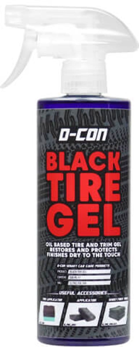 D CON DARK BLACK TIRE GEL BANDEN ZWART DRESSING 500ML