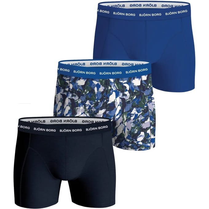 Rekbare katoenen boxer Björn Borg (x3)