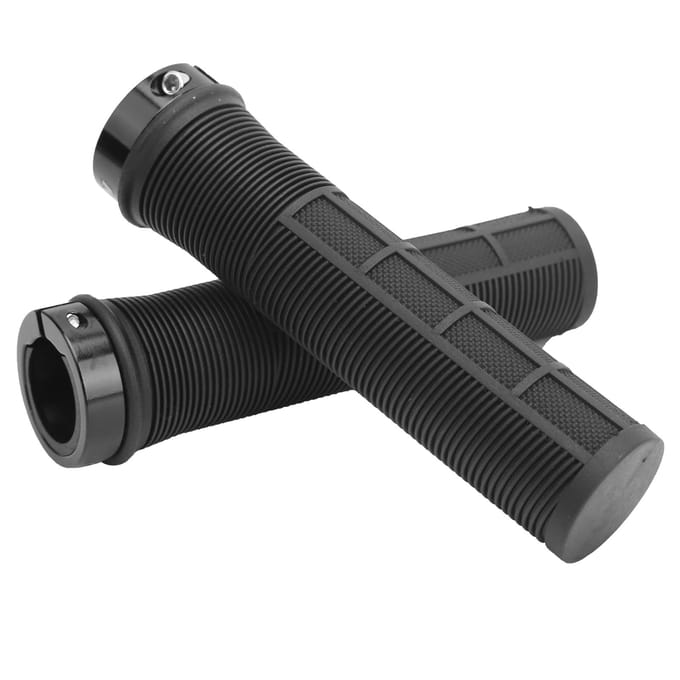 1 Paar Mountainbike Handvatten Antislip Single Lockon Stuurhandvatten Fietsaccessoire