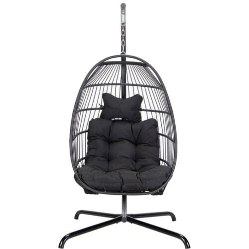 HOME DELUXE Hangstoel LOMA (1-zits, Zwart)