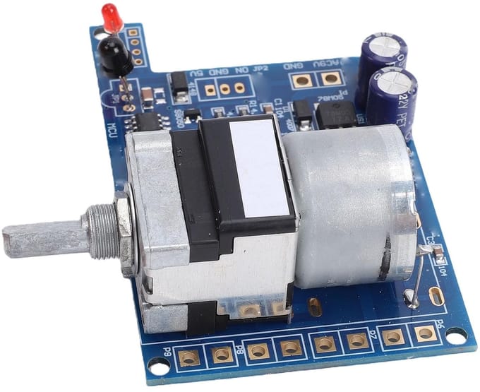 Volumeregeling Afstandsbediening - Audioversterker Module - Geluidsoptimalisatie DIY - Microprocessor Gestuurd - 18 x 7 x 5 cm - Niet gespecificeerd