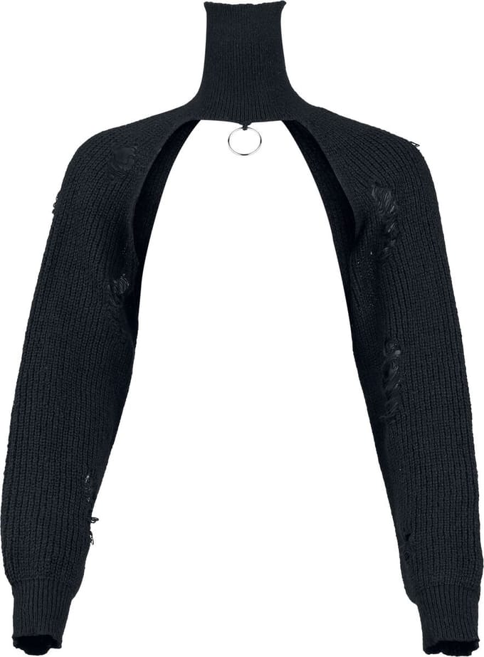 Banned - Gothic Gebreide trui - Damara Jumper - S tot 4XL - voor Vrouwen - zwart