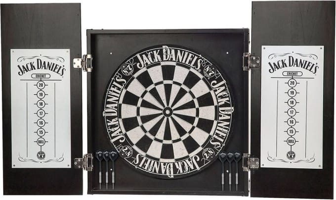 Jack Daniel's Old No. 7 Dartbord Kast Set