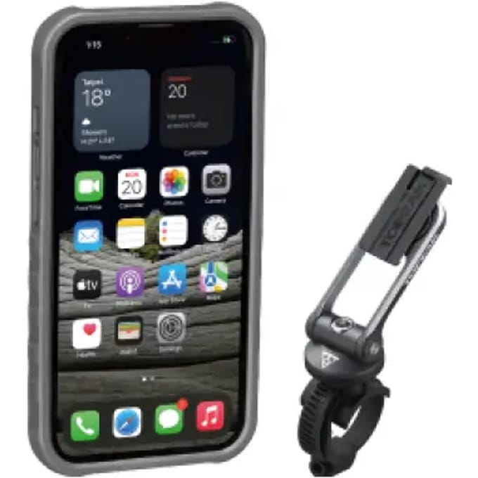 Topeak RideCase geschikt voor iPhone 13 met Bevestiging