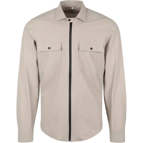 Suitable Jacket Shirt Beige - Maat XXL - Heren - Overshirt