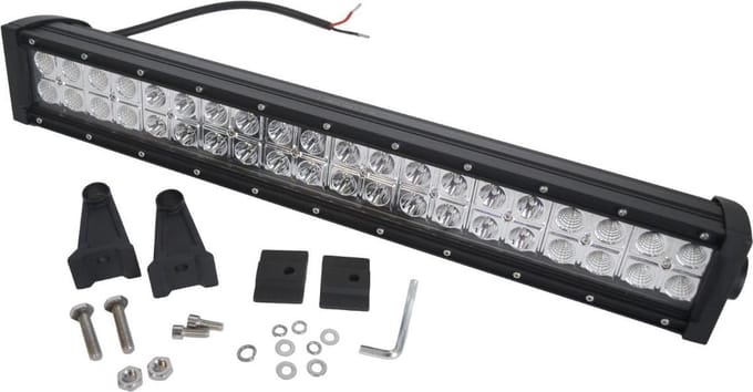 led bar - 12/24v - 63 cm- 120 watt- verstraler