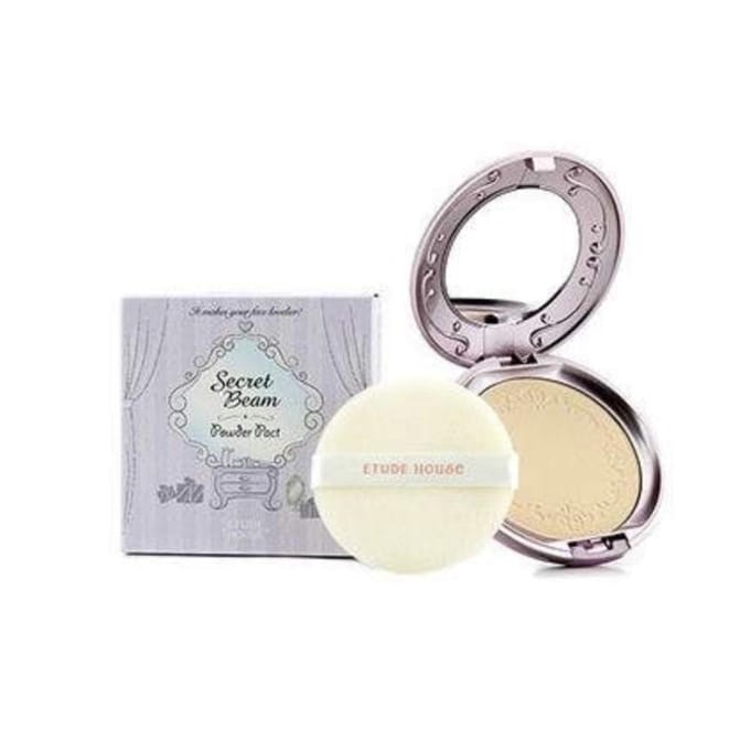 Etude House Secret Beam Powder Pact - 3 color options N02Light beige gray