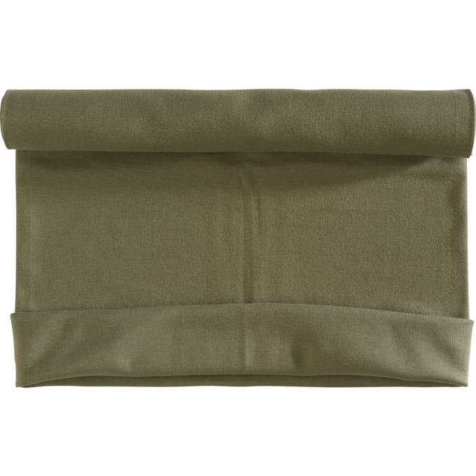 Manchet stof 1x1 rib "Uni" - Kaki