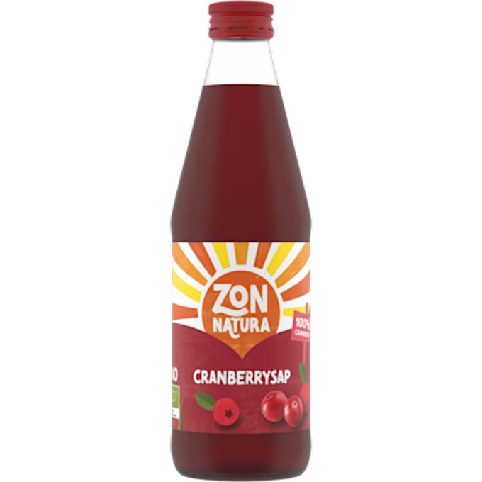 Sap cranberry puur bio