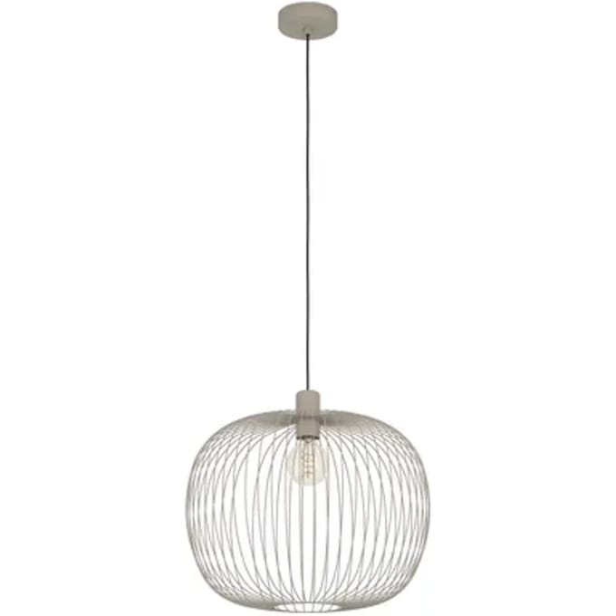 Eglo Design Hanglamp Lodods - Bruin - Staal - 45cm - E27