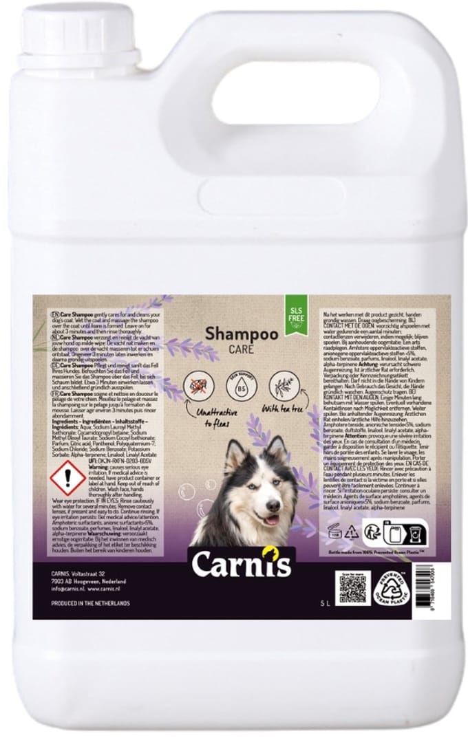 Carnis Shampoo Care 5 liter - Grootverpakking - Trimsalon