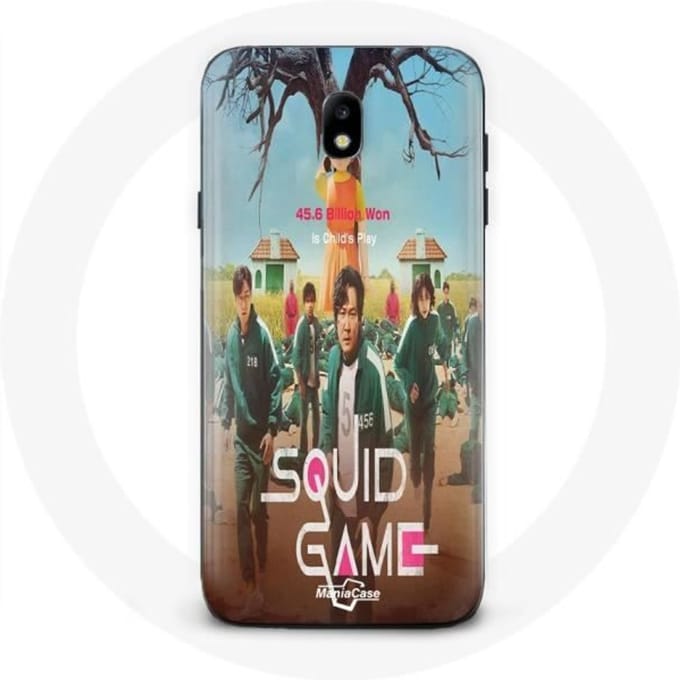 Hoesje Samsung Galaxy J3 2017 Inktvis game serie poster