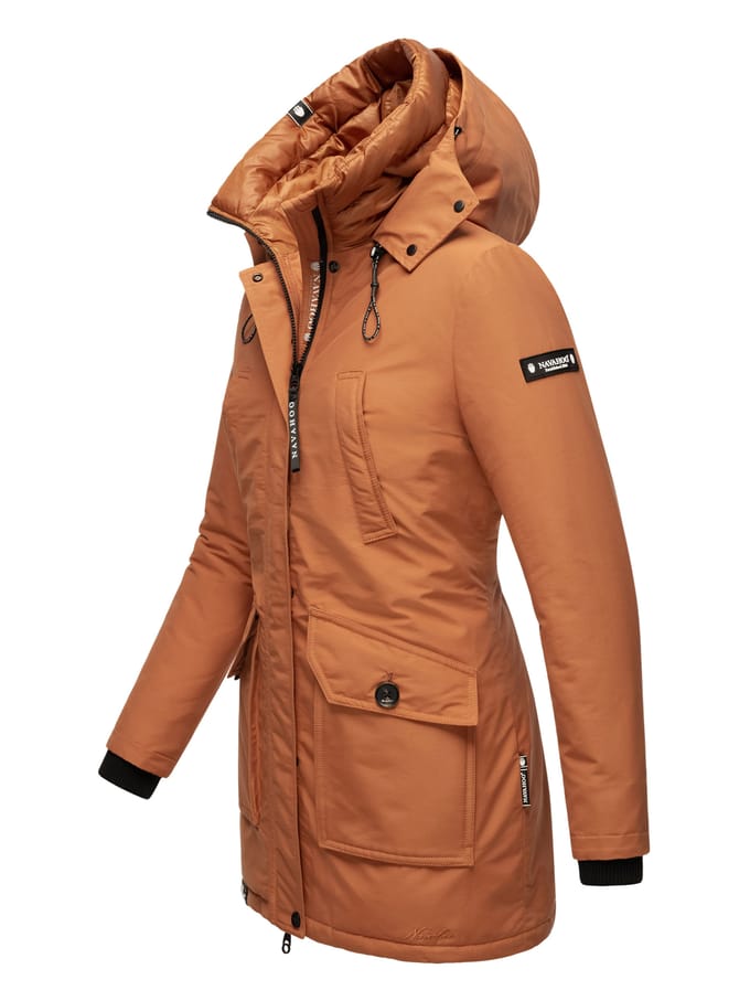 Navahoo dames winterjas Blizzardstorm – Lang, Warm & Functioneel