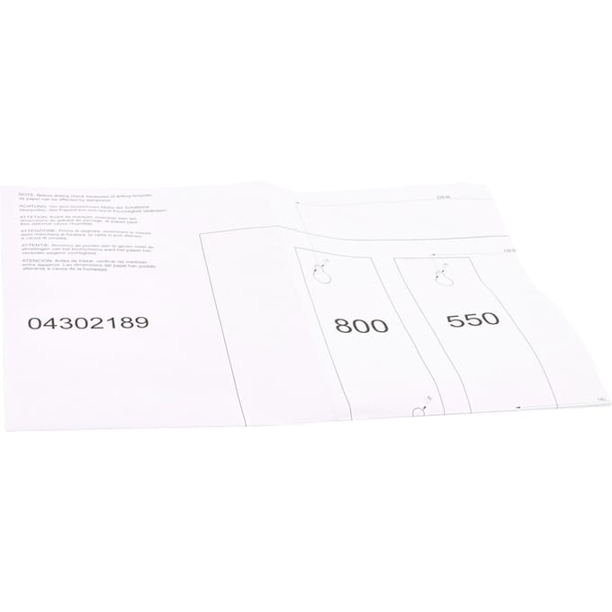 AEG boorsjabloon 43021898