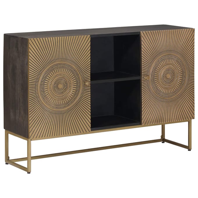 vidaXL - Dressoir - Koper - 105 - x - 30 - x - 70 - cm