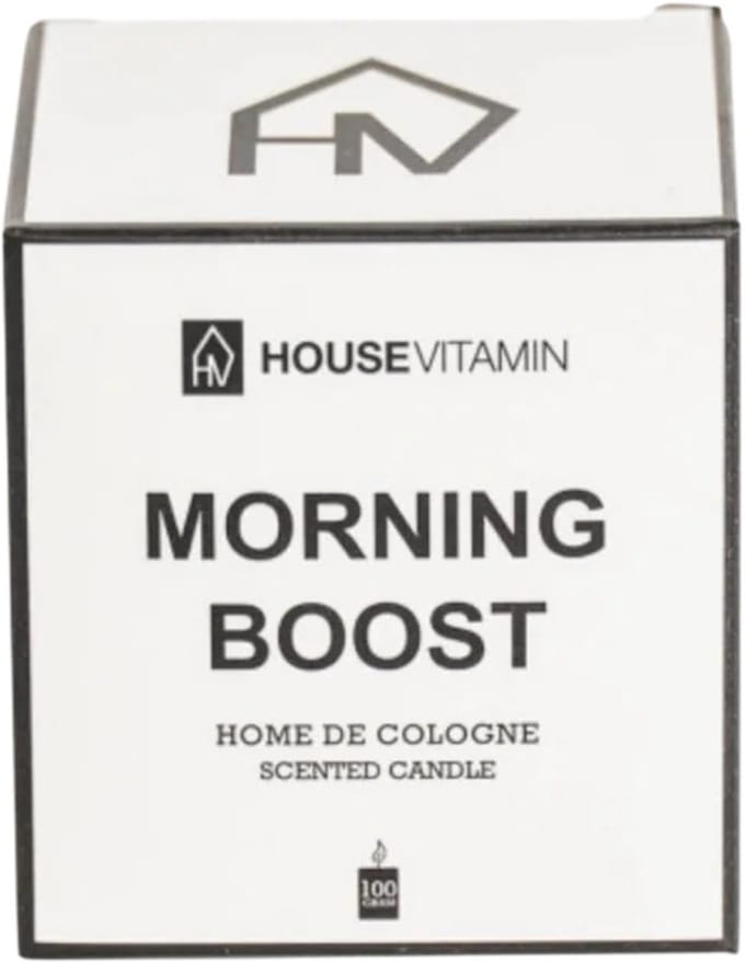 Housevitamin - geurkaars - morning boost - 100 gram - fris